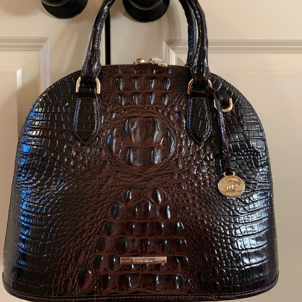 NWT Brahmin Georgina Cocoa Ombré Melbourne